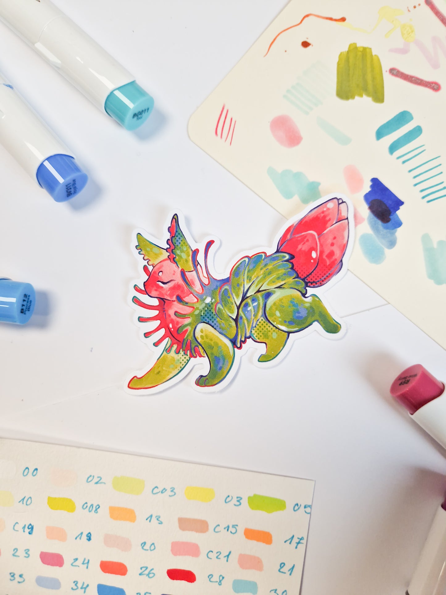 Venus Fly Trap Eevee - matte sticker