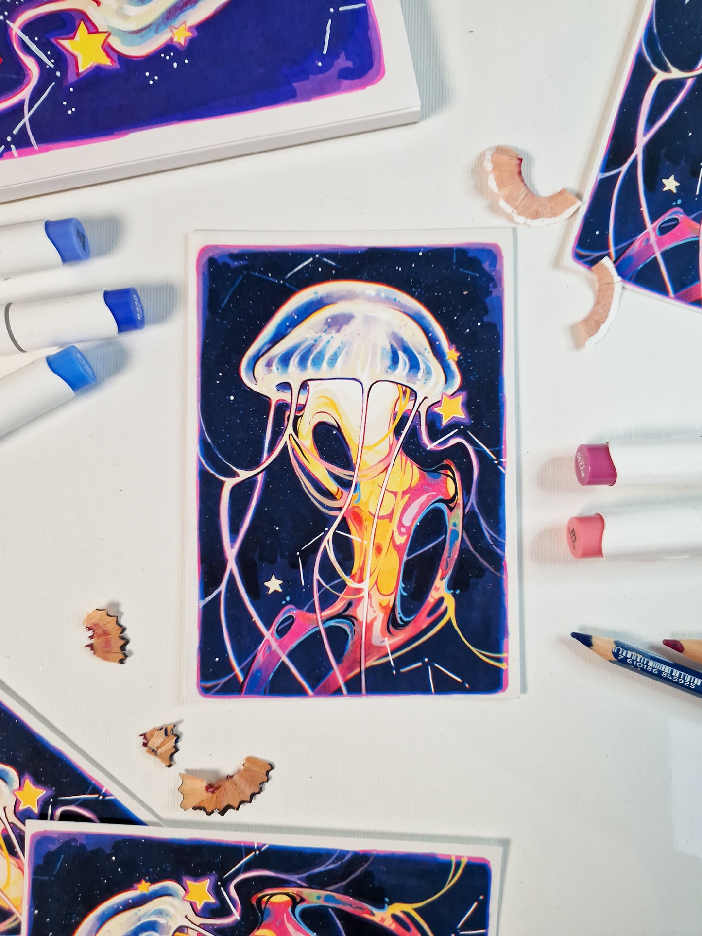 Jellyfish print