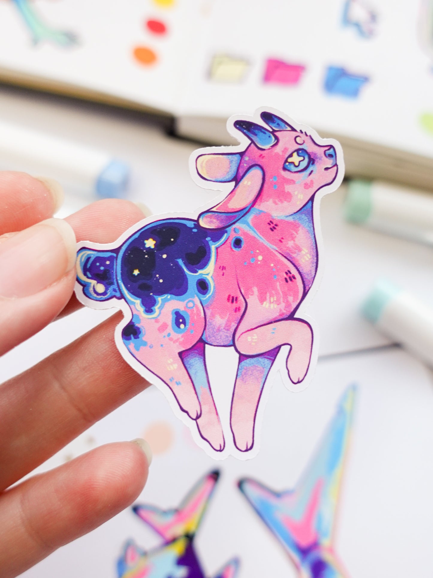 Pink Dream Goat - matt
