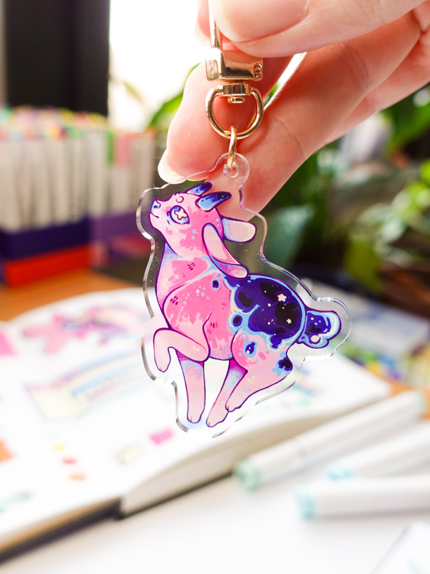 Dream goat keychain - limited stock