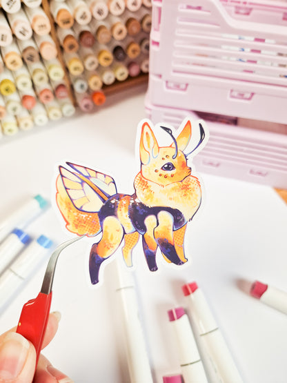 Eevee collection - matte sticker set of FOUR