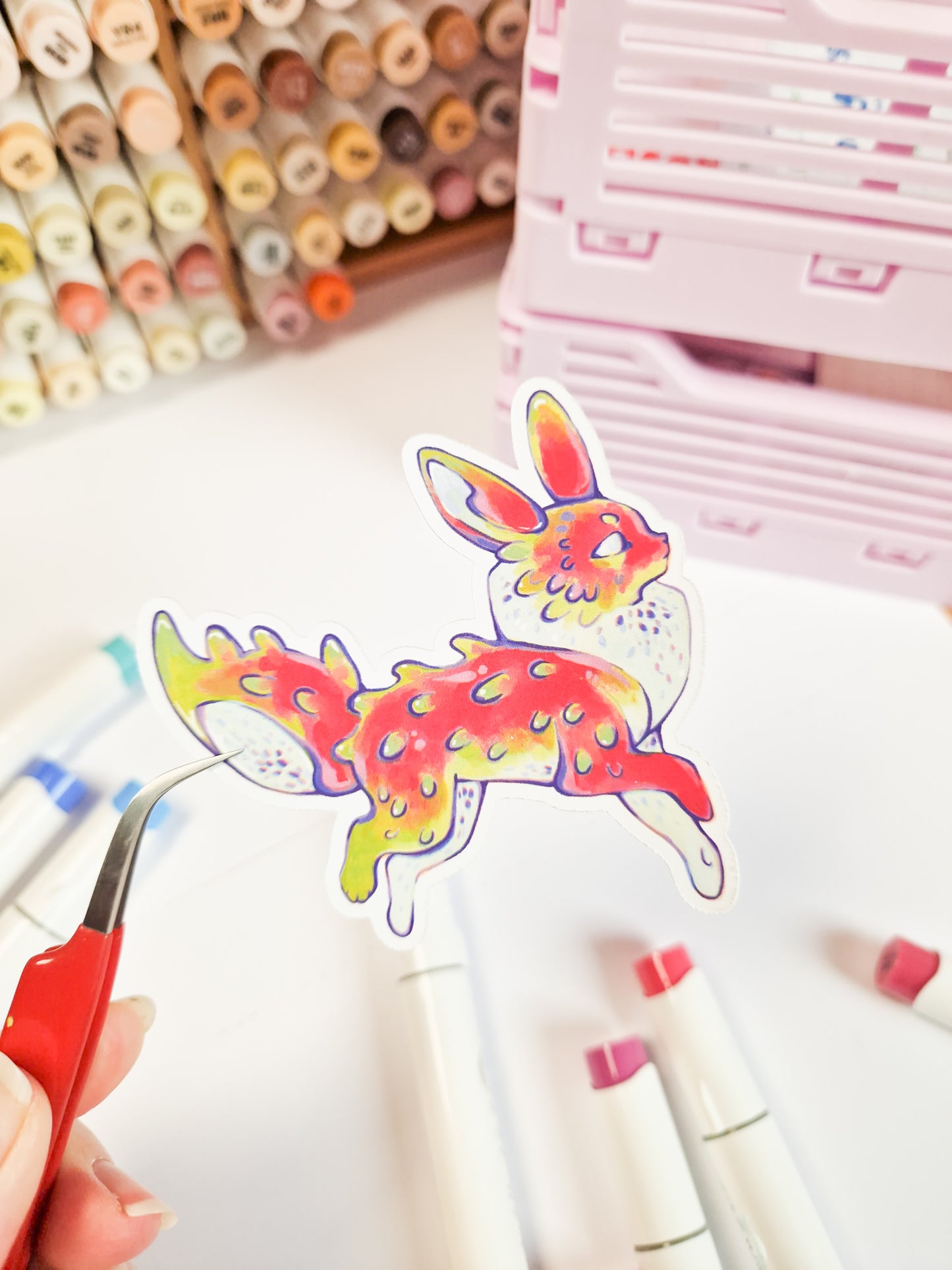 Eevee collection - matte sticker set of FOUR