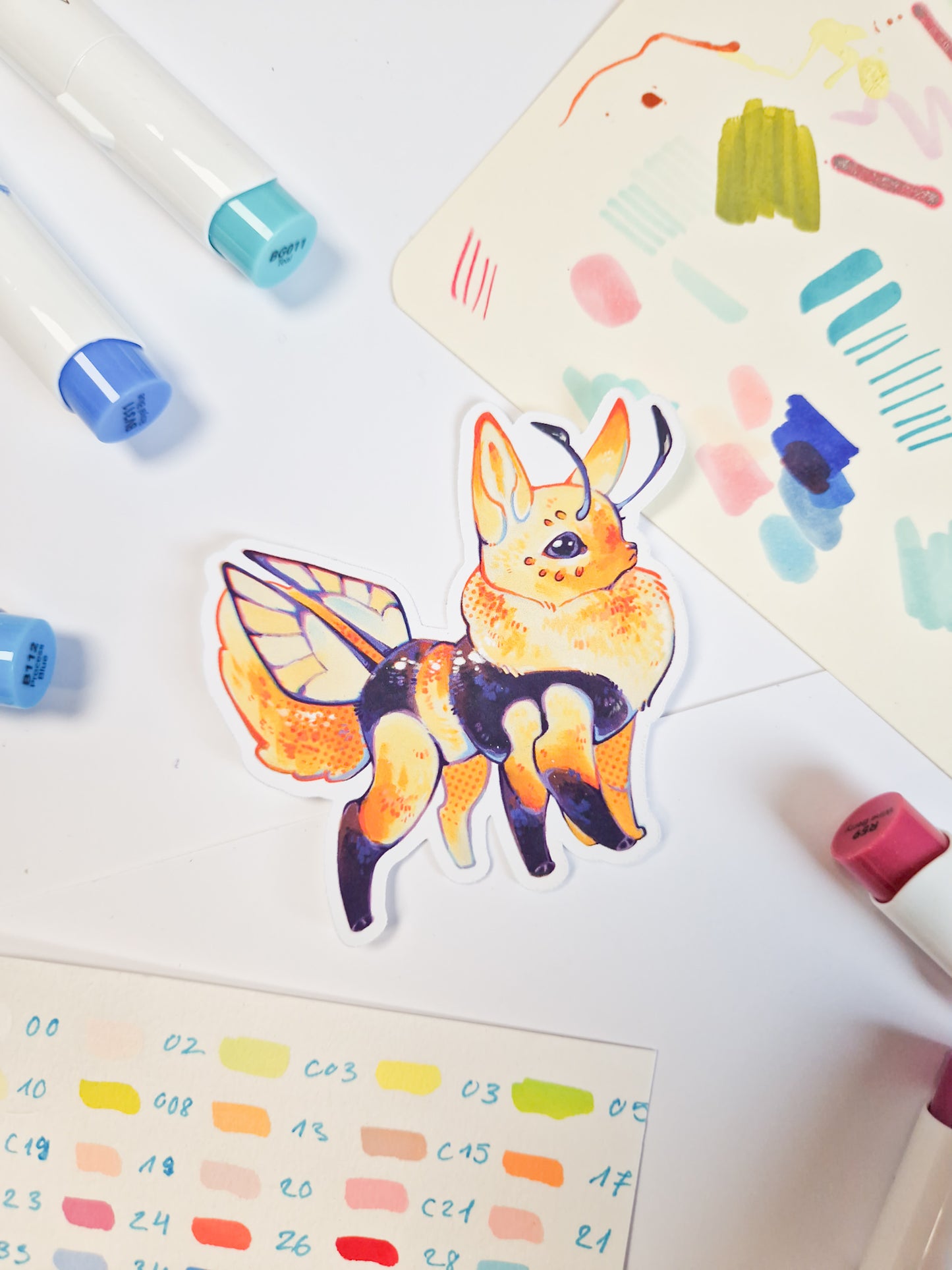 Beevee - matte sticker
