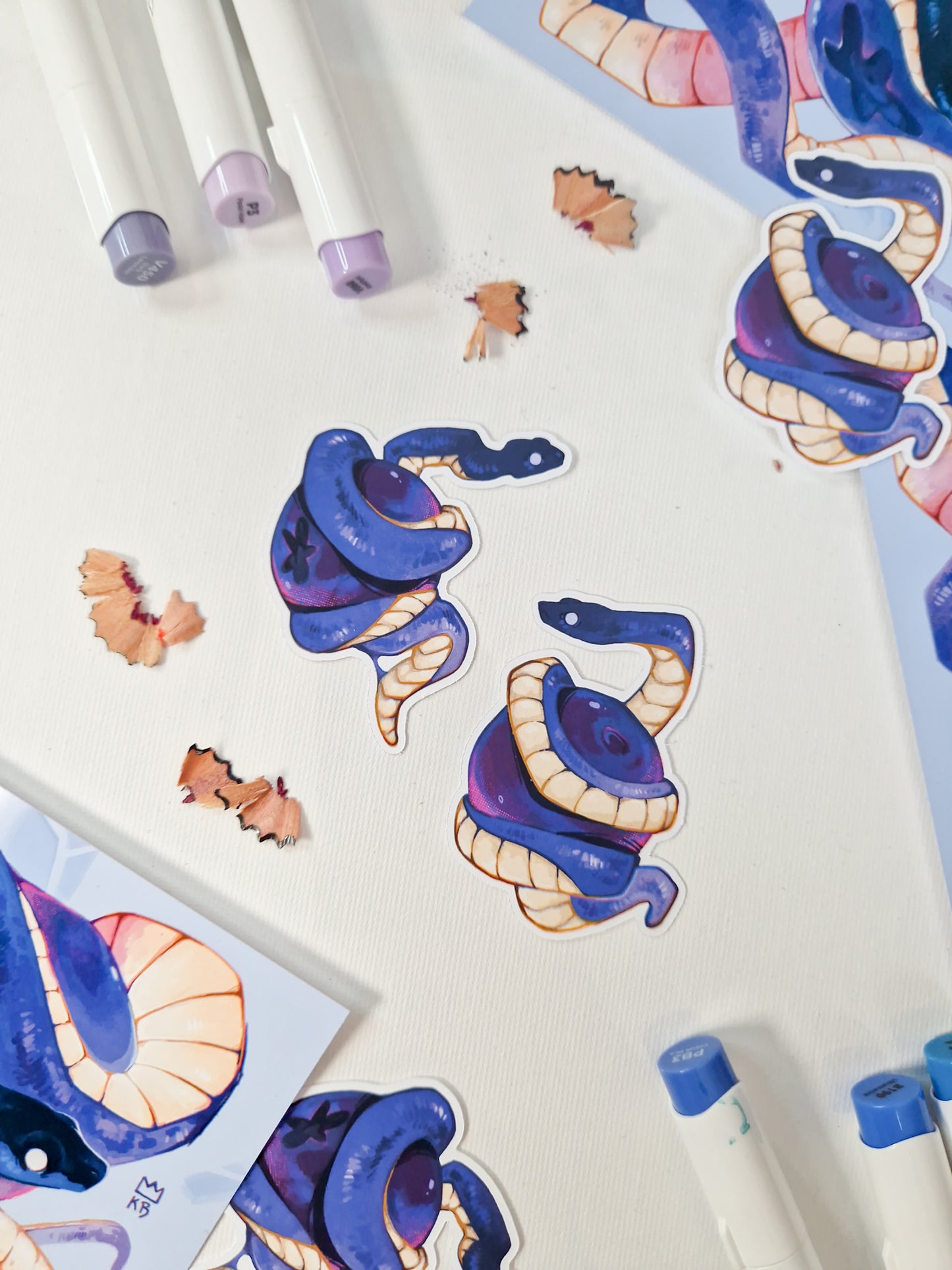 Snake stickers