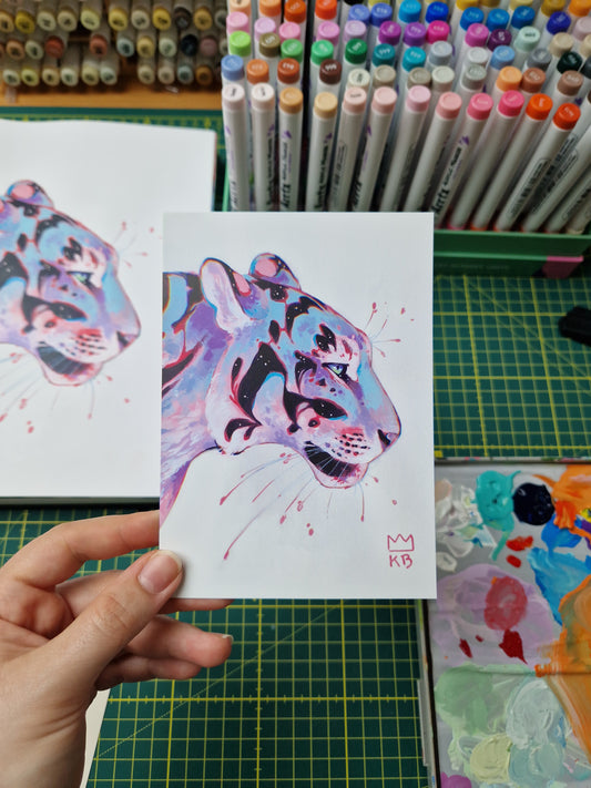 "Sakura tiger" print