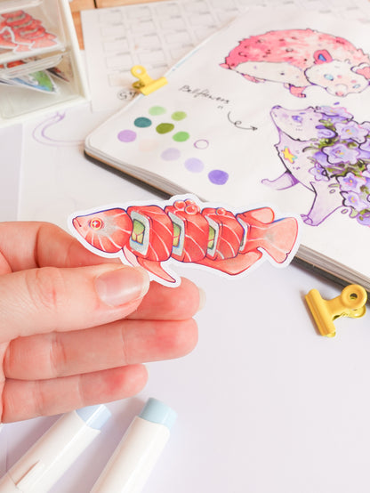 Long sushi fish
