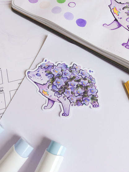 Flower hedgehog - matt