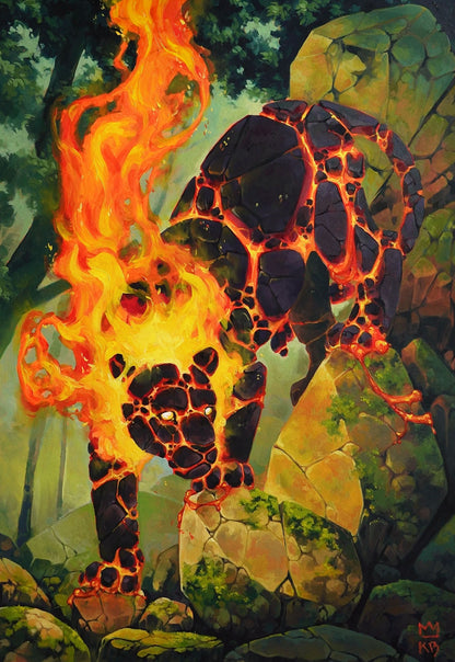 ''Heart of stone'' Original painting, A1